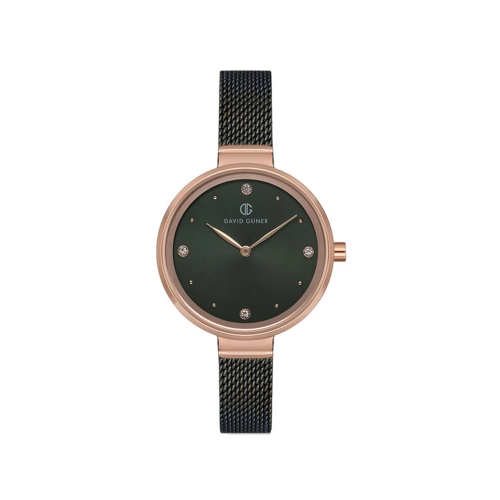 ساعت مچی زنانه دیوید گانر مدل DG-8102LC-ZG10