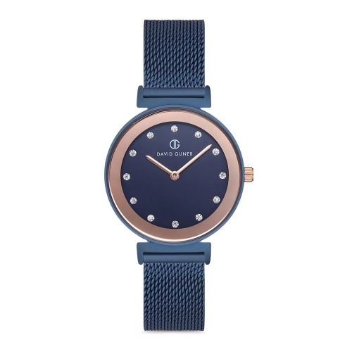 ساعت مچی زنانه دیوید گانر مدل DG-8157LC-H3E