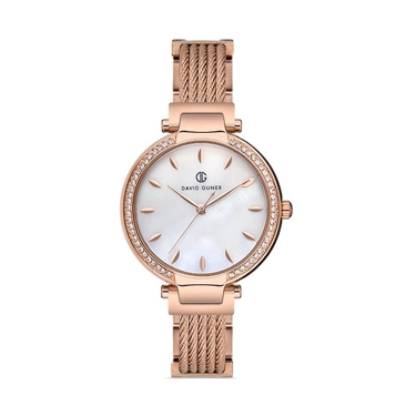 ساعت مچی زنانه دیوید گانر مدل DG-8174LA-C1