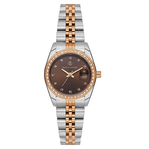 ساعت مچی زنانه دیوید گانر مدل DG-8474LA-E6